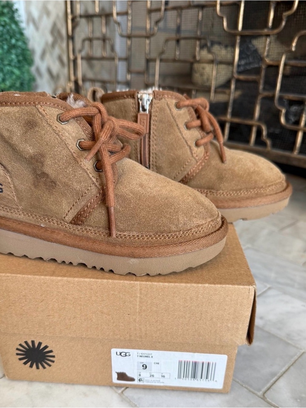 UGG Chestnut Suede Neumal Boots